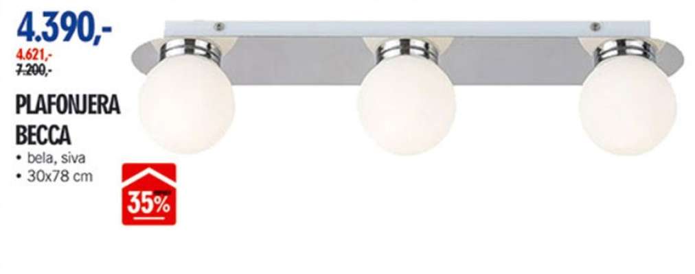 PLAFONJERA BECCA