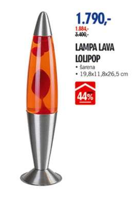 Lampa LAVA LOLIPOP