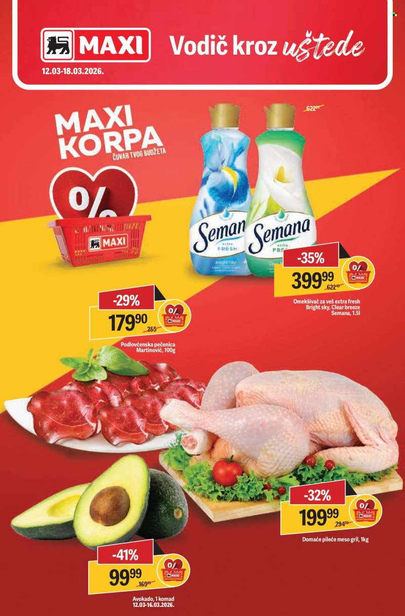 Maxi katalog - 12.03.2026 - 18.03.2026.