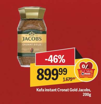 Kafa instant Cronat Gold Jacobs 200g