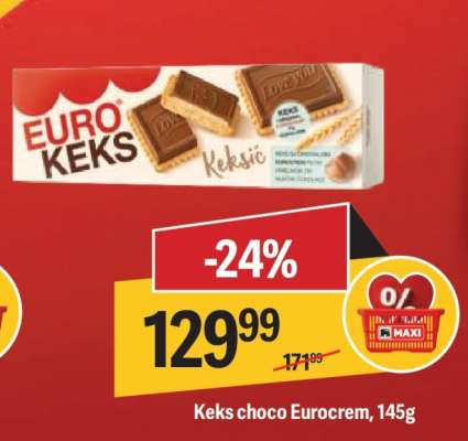 Keks choco Eurocrem, 145g