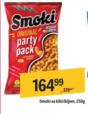 Smoki sa kikirikijem 250g