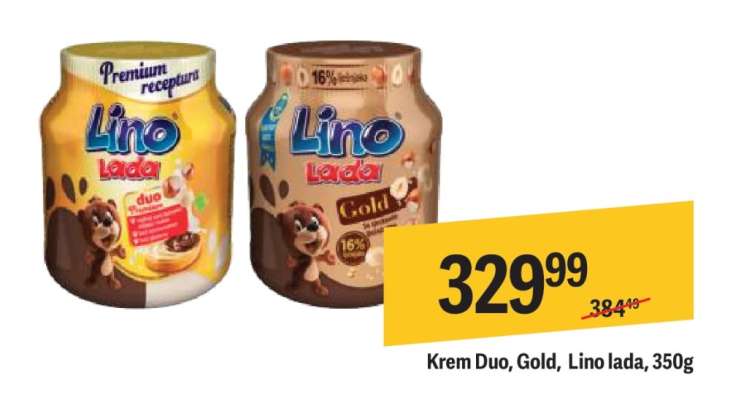 Krem Duo, Gold, Lino lada, 350g