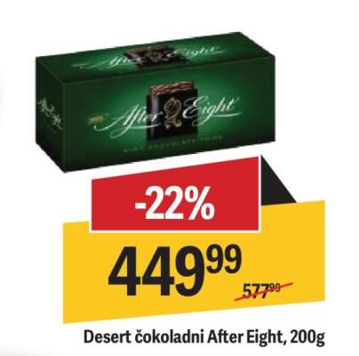 Desert čokoladni After Eight, 200g