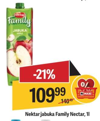 Nektar jabuka Family Nectar, 1l