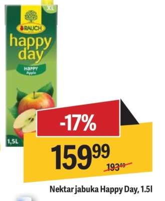 Nektar jabuka Happy Day, 1.5l
