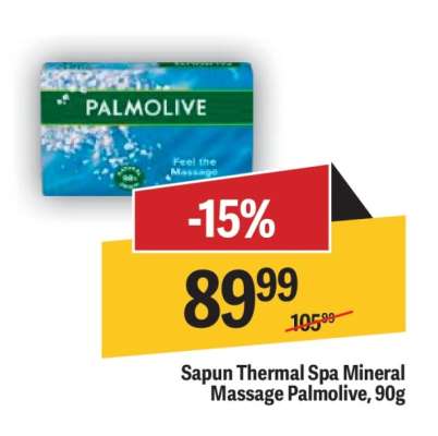 Sapun Thermal Spa Mineral Massage Palmolive, 90g