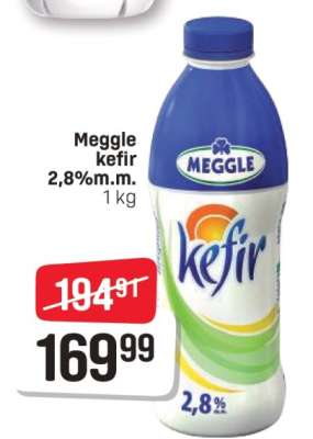 Meggle kefir 2,8 % m.m ,