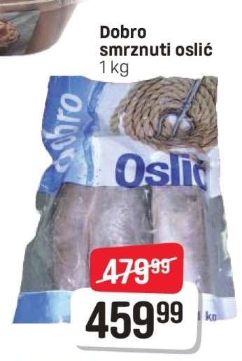 Dobro smrznuti oslić