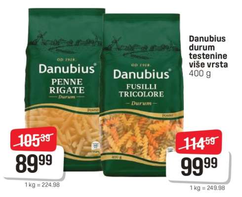 Danubius durum testenine