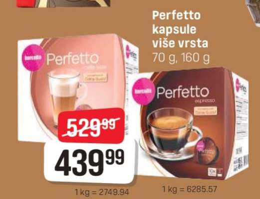 Perfetto kapsule više vrsta