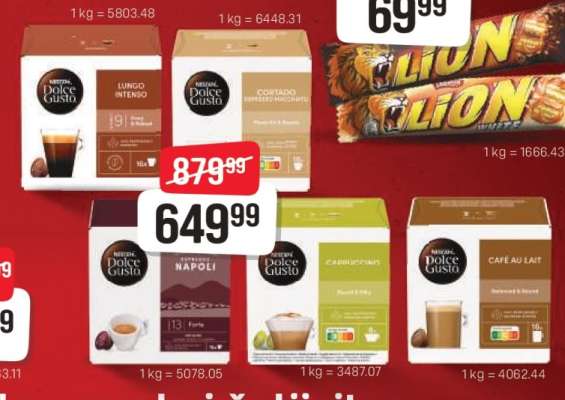 Nescafé Dolce Gusto Capsules