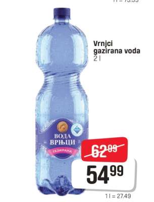 Vrnci gazirana voda