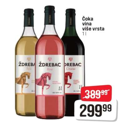 Čoka vina više vrsta