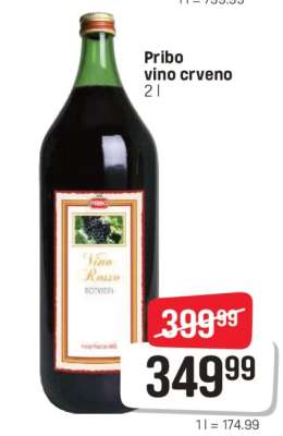 Pribo vino crveno