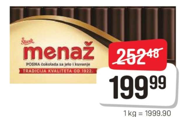 Menaž Chocolate