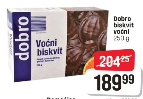 Dobro biskvit voćni 250 g
