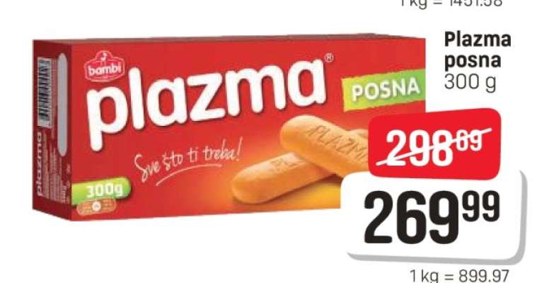 Plazma Posna 300g