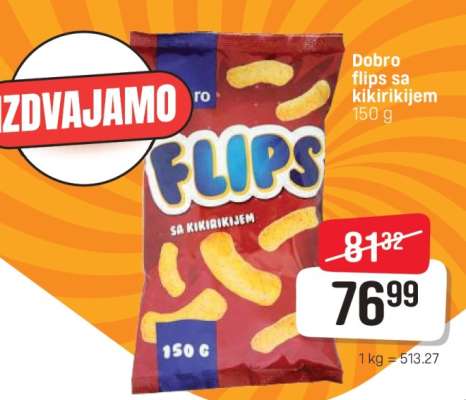 Dobro flips sa kikirikijem