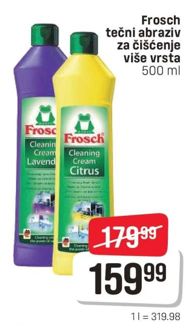 Frosch tečni abraziv