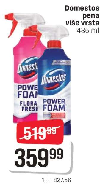 Domestos pena više vrsta