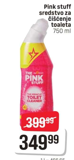 Pink Stuff sredstvo za čišćenje toaleta 750 ml