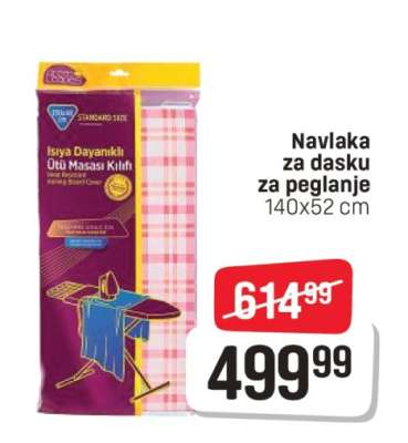 Navlaka za dasku za peglanje