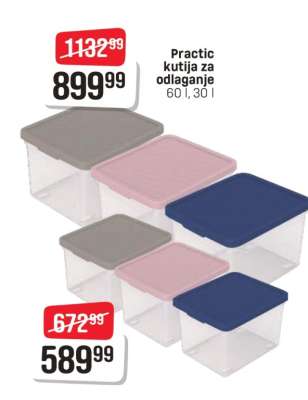 Practic kutija za odlaganje