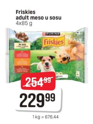 Friskies adult meso u sosu