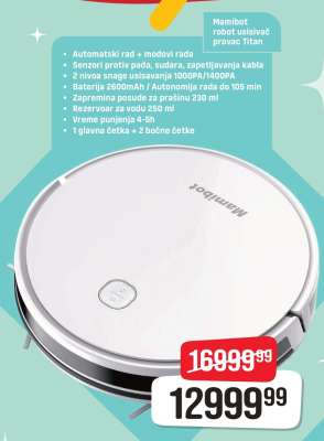Mamibot robot usisivač provac Titan