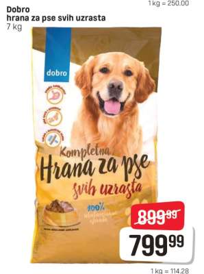 Dobro hrana za pse svih uzrasta