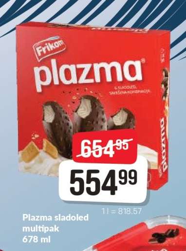 Plazma sladoled multipak