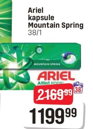Ariel kapsule Mountain Spring 38/1