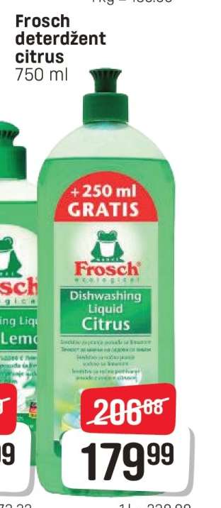 Frosch detergent citrus
