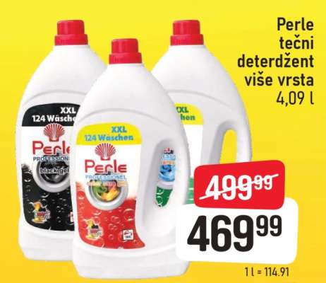 Perle tečni deterdžent više vrsta