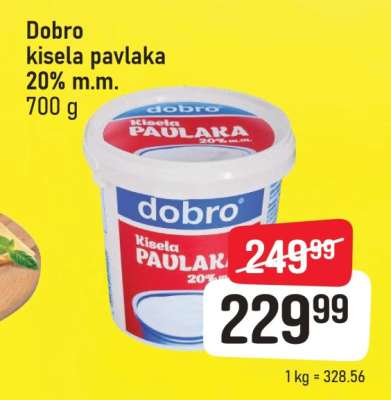 Dobro kisela pavlaka