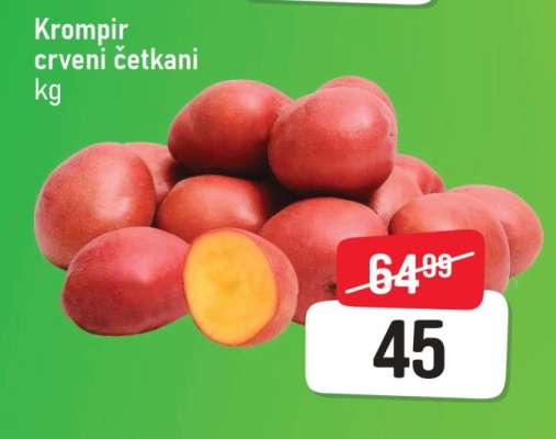 Krompir crveni četkani