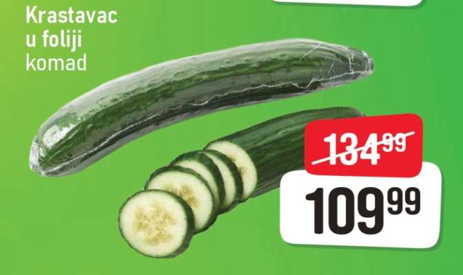 Krastavac u foliji