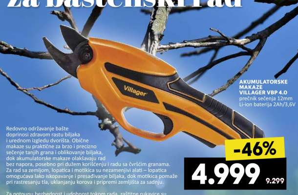 AKUMULATORSKE MAKAZE VILLAGER VBP 4.0