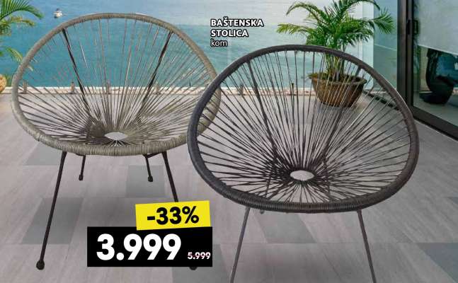 BAŠTENSKA STOLICA