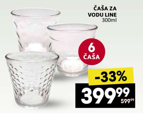 ČAŠA ZA VODU LINE