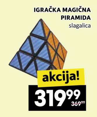 IGRAČKA MAGIČNA PIRAMIDA