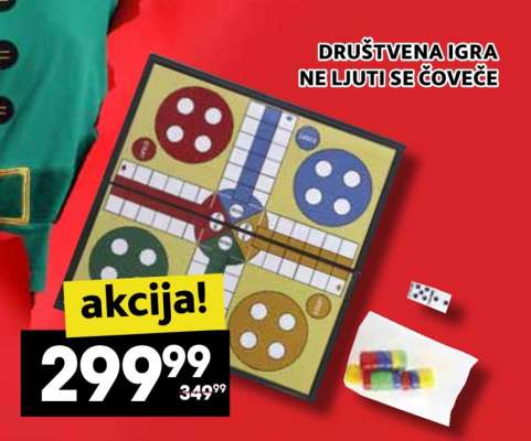 DRUŠTVENA IGRA NE LJUTI SE ČOVEČE