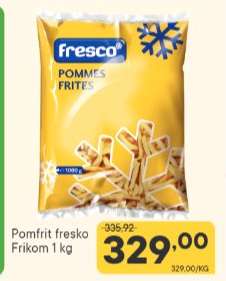Pomfrit fresko Frikom 1 kg