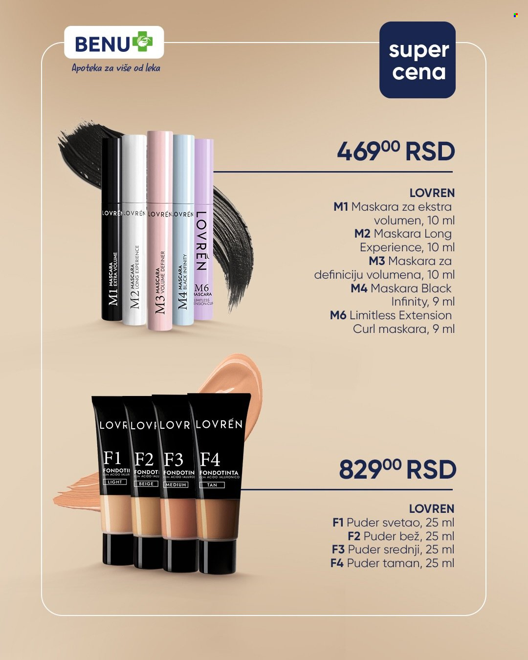 BENU katalog. Stranica 2