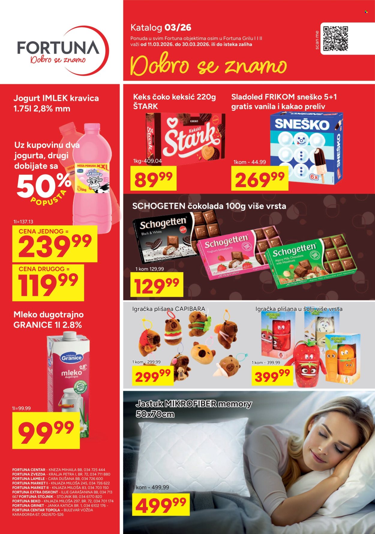 Fortuna Market katalog - 11.03.2026 - 30.03.2026. Stranica 1