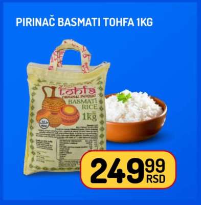 PIRINAČ BASMATI TOHFA 1kg