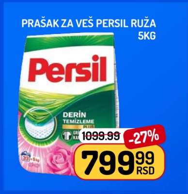 Prašak za veš Persil Ruža 5kg
