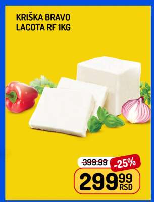 Kriška Bravo Lacota RF 1kg