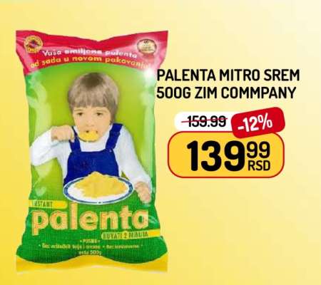 PALENTA MITRO SREM 500G ZIM COMPANY